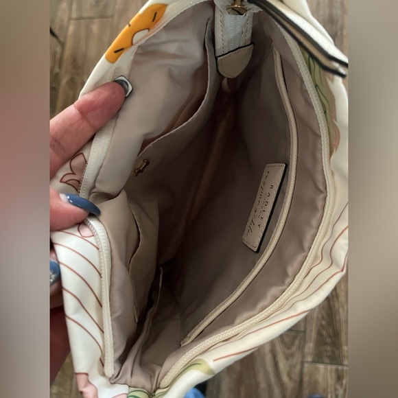 NWOT Radley London “responsible” floral nylon crossbody bag - Picture 11 of 16